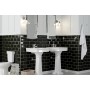 Плитка стінова 46С061 Metrotiles Чорний 10x20 код 6905 Голден Тайл