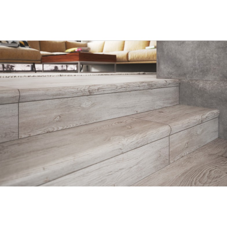 Сходинка з капіносом V-shape Cortone Grigio 320-50x1202x10 Cerrad