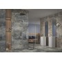 Плитка керамогранітна Endless Time Graphite Silky Cristal LAP 597x597x8 Cerrad
