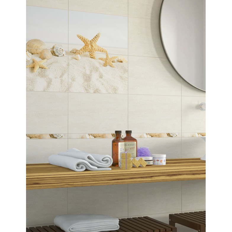 Плитка стінова В41061 Summer Stone Бежевий 25x40 код 9846 Голден Тайл