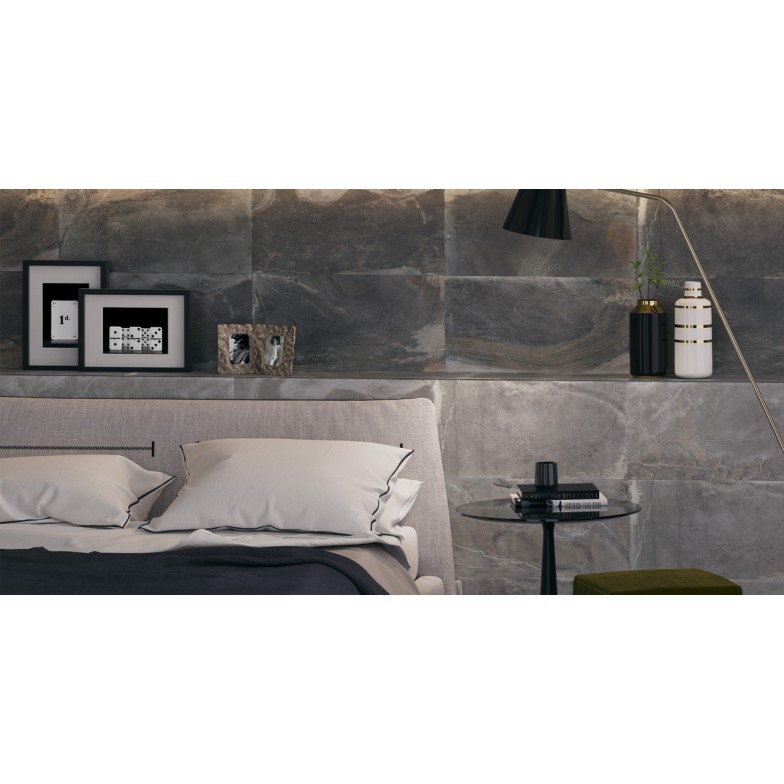 Плитка підлогова 962940 Slate Сірий 30,7x60,7 код 4080 Голден Тайл