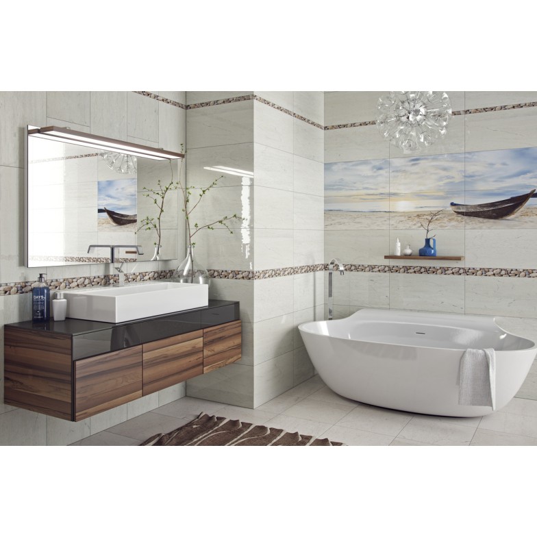 Плитка стінова Crema Marfil Sunrise бежевий 300x600x10,2 Golden Tile