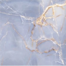 Плитка керамогранітна Onyx блакитний 607x607x10 Golden Tile