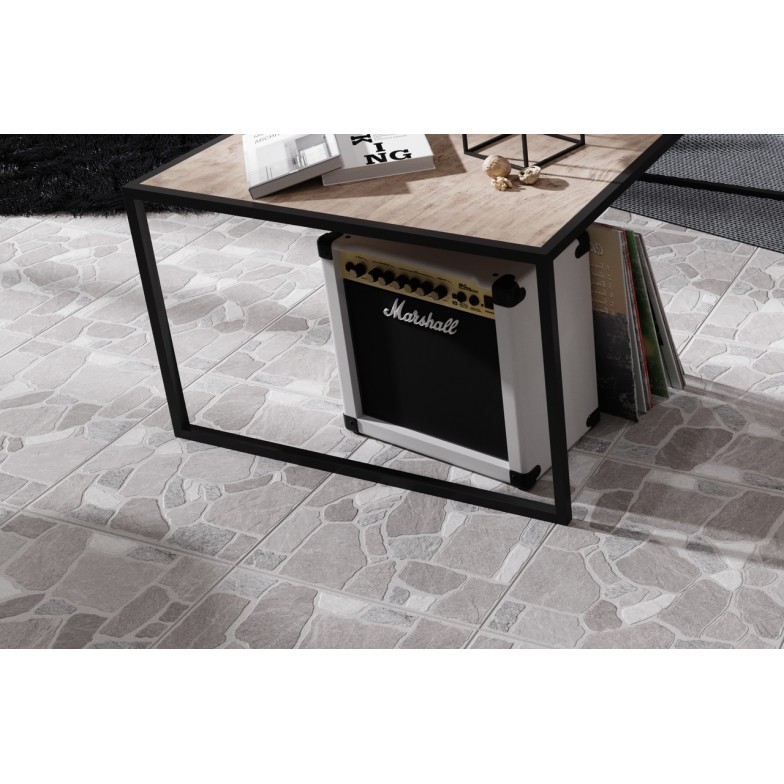 Плитка підлогова 2F2830 Cortile Сірий 40x40 код 0193 Голден Тайл