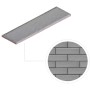 Плитка фасадна Foggia Gris 6,5x24,5x0,8 код 1924 Cerrad
