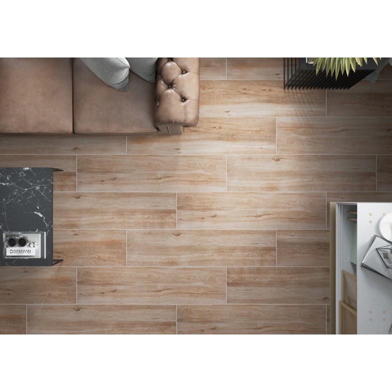 Плитка підлогова Mattina Sabbia RECT 19,3x120,2x0,8 код 9388 Cerrad