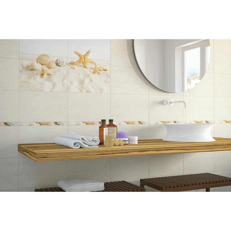 Плитка стінова В41061 Summer Stone Бежевий 25x40 код 9846 Голден Тайл