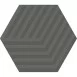 Плитка Керамогранит Argenta Ceramica GALLERY CUBE DARK HEX
