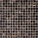 Плитка Мозаїка Mozaico de LUX K-MOS CBB003 DARK BROWN
