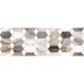 Плитка CERAMICA DESEO ARABESQUE GREY DECOR