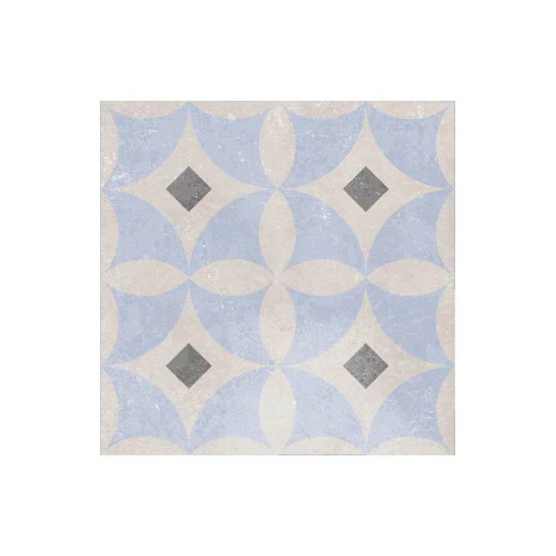 Плитка керамогранітна Ethno №6 мікс 186x186x8 Golden Tile