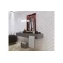 Плитка стінова The Wall світло-сірий 100x300x7 Golden Tile