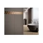 Плитка стінова Noisy Whisper Brown RECT Dekor 398x1198x11 Paradyz