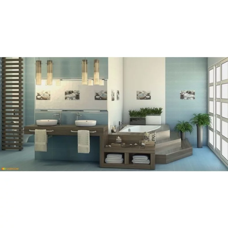 Декор Olivia Decor Blue SPA2 250×400x8 Cersanit