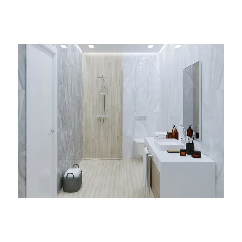 Плитка керамогранітна Lazurro сірий 400x400x8 Golden Tile