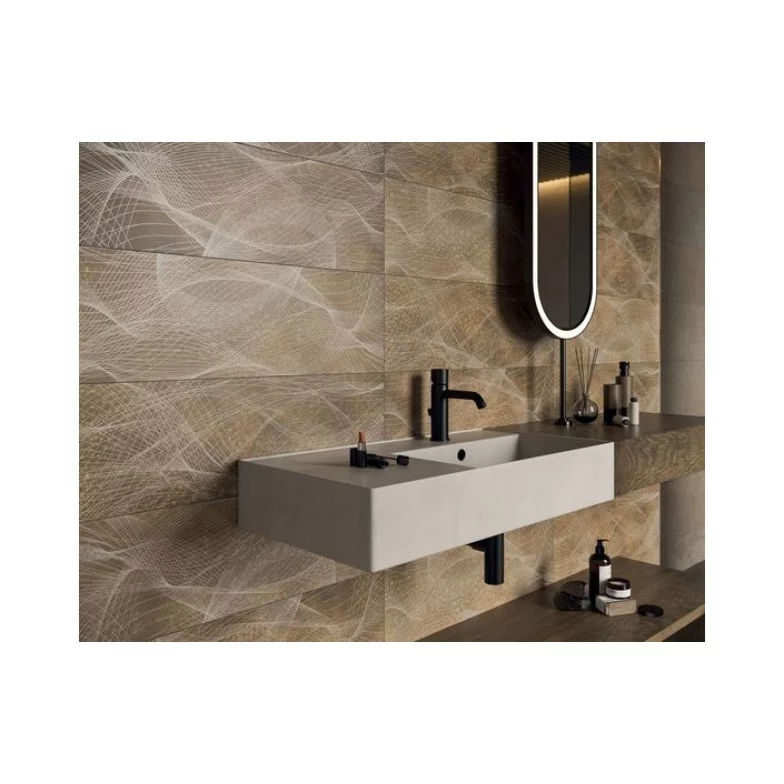 Плитка стінова Freedom Rust Dekor RECT 250x750x9 Paradyz