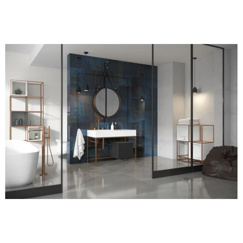 Фриз Uniwersalna listwa szklana Blue 70x595x8 Paradyz