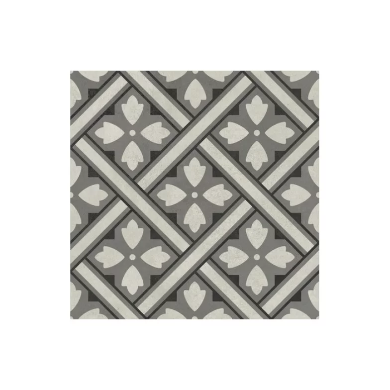Плитка керамогранітна Laurent мікс3 декор 186x186x8 Golden Tile