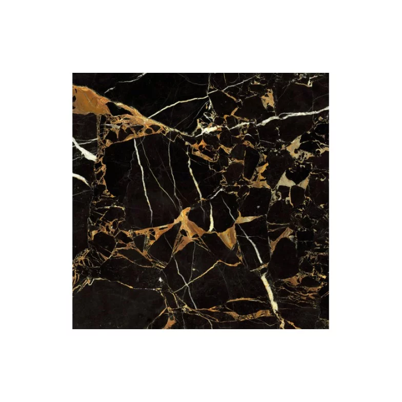 Плитка керамогранітна Saint Laurent чорний 607x607x10 Golden Tile