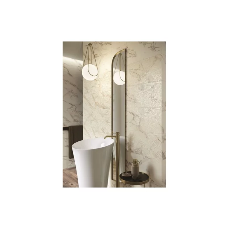 Плитка стінова Serene Bianco RECT 250x750x9 Paradyz