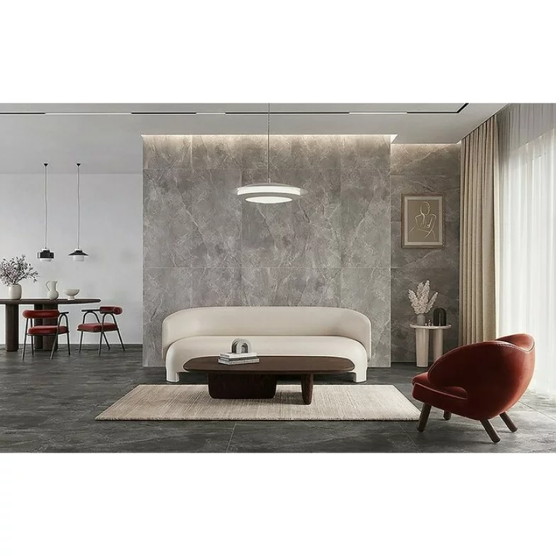 Плитка керамогранітна Marengo Graphite RECT 598x1198x9,3 Cersanit