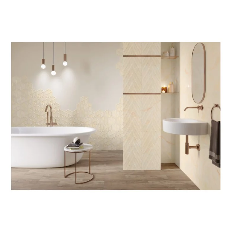 Плитка стінова Illusion Beige STR 300x600x9 Paradyz