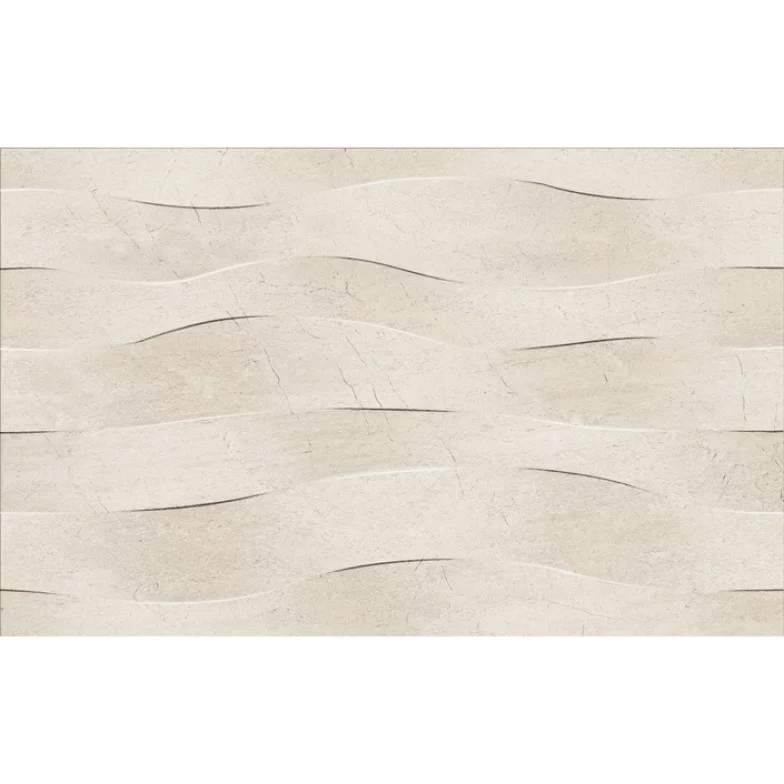 Плитка стінова Summer Stone Wave бежевий 250x400x8 Golden Tile