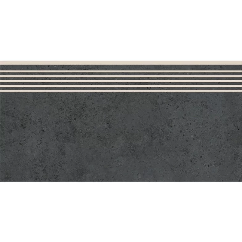 Сходинка пряма HIGHBROOK ANTHRACITE STEPTREAD 298х598x9 Cersanit