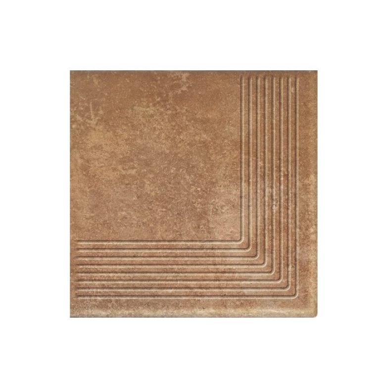 Сходинка кутова Scandiano Rosso 300x300x11 Paradyz