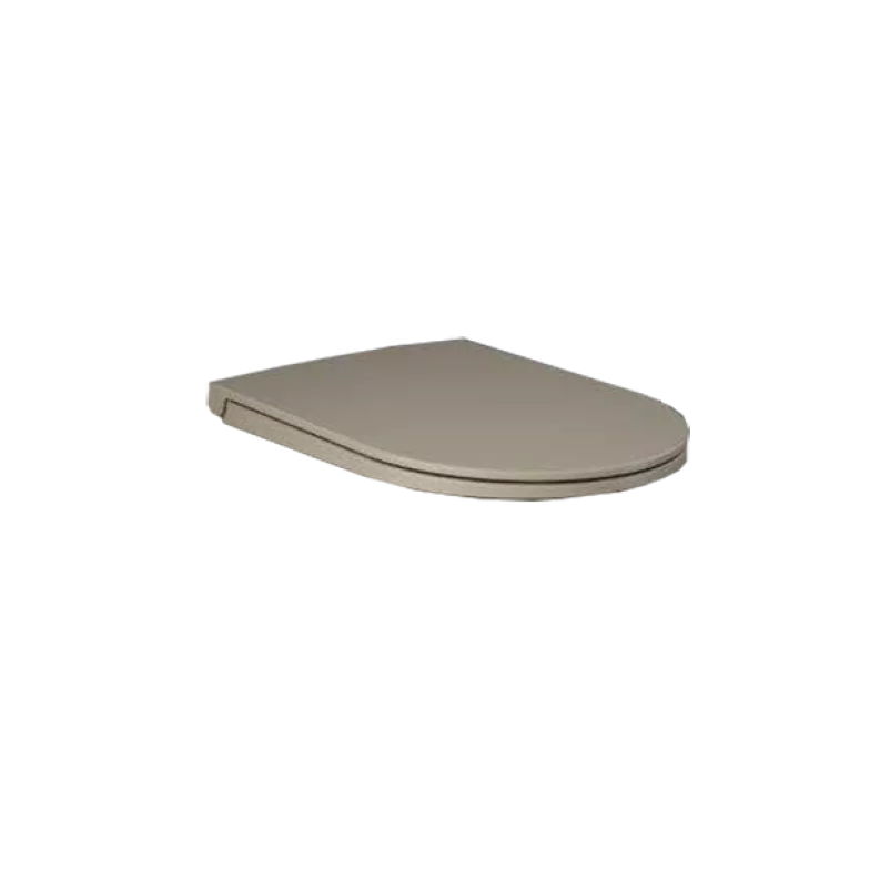 Кришка для унітазу RAK Ceramics Sanitaryware RSTSC3901514 FEELING UREA S/C SEAT COVER Matt Cappuccino