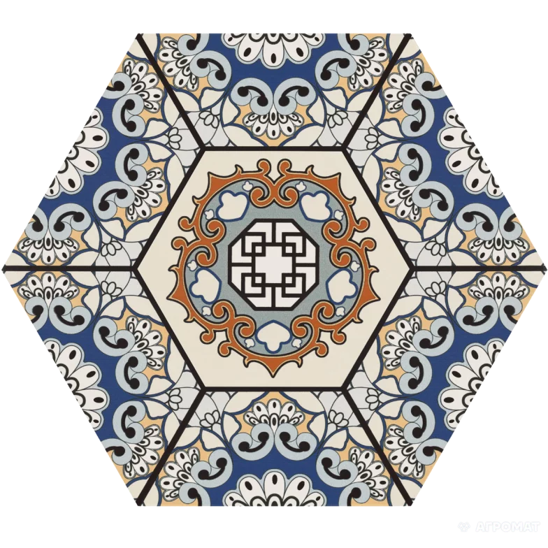 Плитка Керамогранит Realonda Sevres AZUL