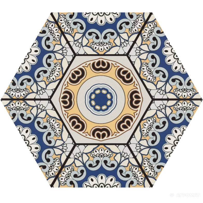 Плитка Керамогранит Realonda Sevres AZUL