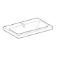 Раковина Geberit, iCon Light 501.848.JT.1,  75 см, з 1 отв.під зміш., з переливом, колір білий матовий