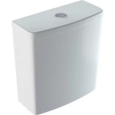 Бачок прямокутний Geberit, Selnova Square 500.266.01.1, змив 6/3 л, підвід води знизу, колір білий глянець