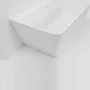 Комплект підвісного унітаза Geberit, Smyle Square 500.683.00.2, воронкоподібний, закрита форма, Rimfree, з сидінням із кришкою, що накриває сидіння, білий колі