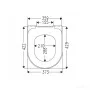 Унітаз Villeroy&Boch Architectura 5684HR01 підв.DirectFlush + 98M9C101 Кришка