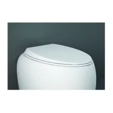 CLOSC3901WH Кришка д/унітазу CLOUD Duroplast, SLIM, Soft Close, Quick Release, біла глянцева
