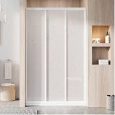 Душові двері  ASDP 3-80 Pearl+білий Ravak  (00V401R211)