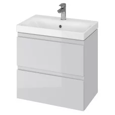 Шафка і раковина Moduo Slim 60 сірий Cersanit  (S801-226)