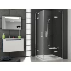 Душова штора SMSRV 4-90 Transparent Ravak  (1SV77A00Z1)