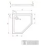 Піддон Doros PT Compact 100x100 Radaway  (SDRPT1010-01)