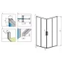 Душова стінка Idea KDD 100 L Radaway  (387062-01-01L)