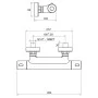 Термостат Termo 300 (TE 033.00) Ravak  (X070096)