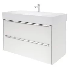Тумба і раковина Inspira 100 білий глянець Roca  (A851077806)