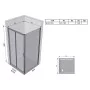Душові двері BLDP 2-100 Grape Ravak  (0PVA0C00ZG)