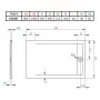 Піддон Teos F 140x80 Radaway  (HTF14080-54)