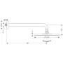 Верхній душ Raindance Air HansGrohe  (27474000)