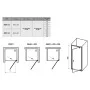 Душові двері PDOP 1-80, транспарент Ravak  (03G40101Z1)