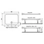 Піддон Gigant Pro 80x100 Chrome Ravak  (XA04A401010)