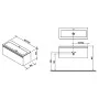 Шафка під раковину Clear SD 100 Ravak  (X000000760)